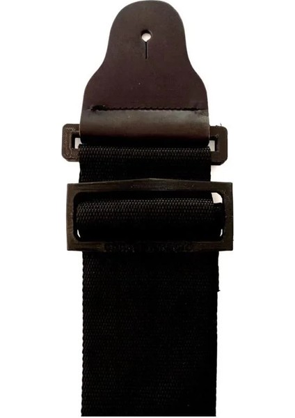 RJ100BBK Bas Gitar Askısı Polipropilen Deri Başlı