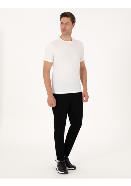 Erkek Siyah Slim Fit Eşofman Altı 50318021-VR046