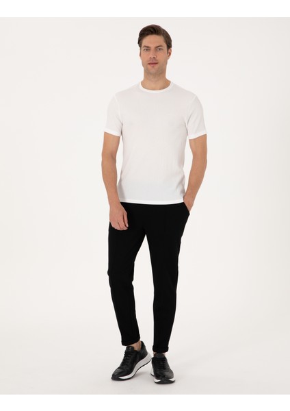 Erkek Siyah Slim Fit Eşofman Altı 50318021-VR046 modelleri