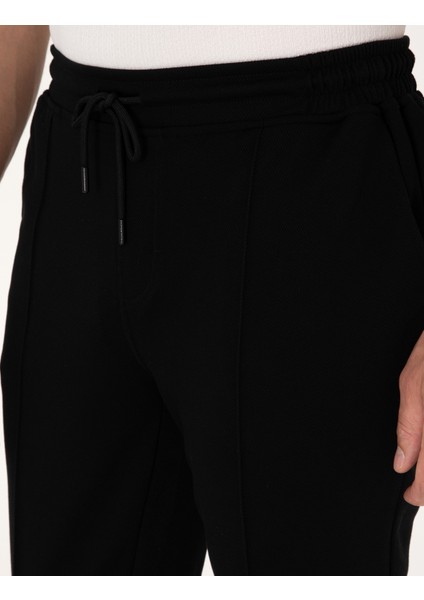 Erkek Siyah Slim Fit Eşofman Altı 50318021-VR046 indirimleri