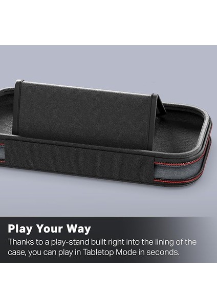 Nintendo Switch 2 Için Slim Case - Koyu Gri, Resmi Lisanslı, Koruyucu Kılıf, 10 Yazılım Kartı Için Yer, Dolgulu Ekran Koruyucu, Entegre Ayak fiyatları
