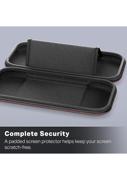 Nintendo Switch 2 Için Slim Case - Koyu Gri, Resmi Lisanslı, Koruyucu Kılıf, 10 Yazılım Kartı Için Yer, Dolgulu Ekran Koruyucu, Entegre Ayak fırsatları
