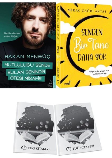 Mutluluğu Sende Bulan Senindir, Ötesi Misafir ve Senden Bir Tane Daha Yok + Hediyeli