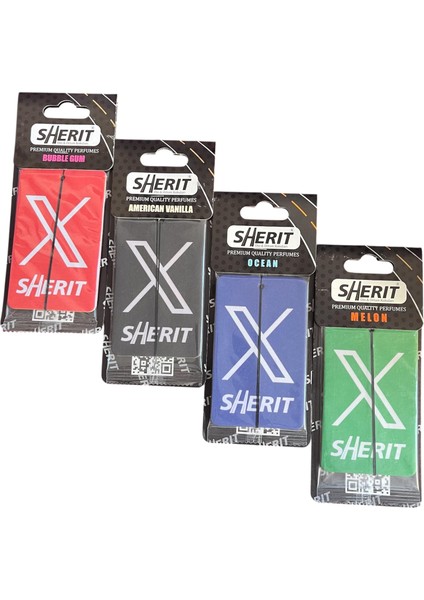 Sherit 4 Lü Set Araba Kokusu