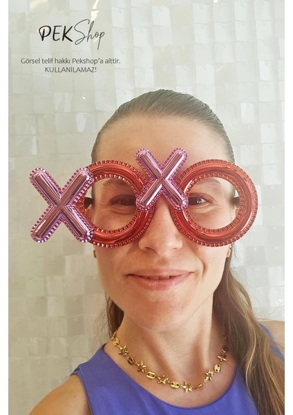 Parlak Xoxo Gözlük Parti Gözlüğü Bekarlığa Veda Gözlüğü indirimleri