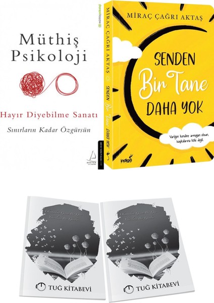 Müthiş Psikoloji Hayır Diyebilme Sanatı ve Senden Bir Tane Daha Yok + Hediyeli