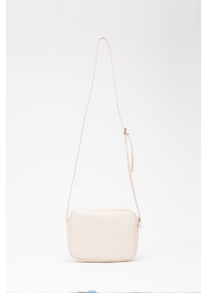 Krem U23 Suni Deri ,tek Bölmeli, Fermuarlı,süet Iç Kumaş, Ayarlanabilir Askılı, Mini Urban Omuz Çantası fırsatları