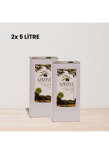 Soğuk Sıkım Natürel Sızma Zeytinyağı 10 Lt