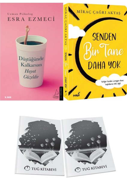 Düştüğünde Kalkarsan Hayat Güzeldir ve Senden Bir Tane Daha Yok + Hediyeli