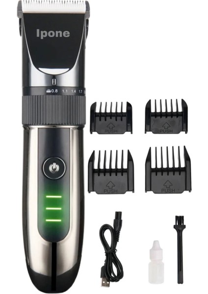 IP-1012 Kişisel Bakım Aleti Profesyonel Saç- Sakal Vücut Tüyleri Kesme Tıraş - KRM1402-5658