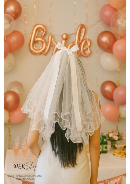 Kendinden Işıklı Gelin Duvağı Bride Parti Duvak Bride To Be Aksesuarı