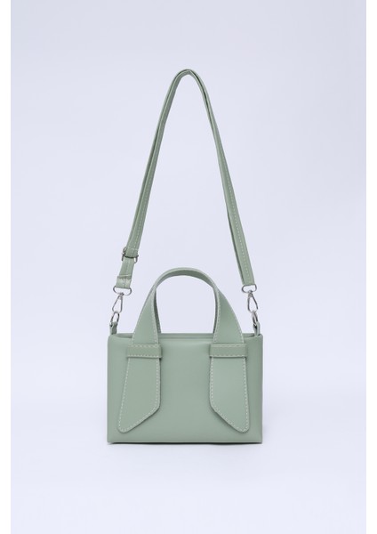 Mint Yeşil SHK60 Suni Deri, Tek Bölmeli, Fermuarlı, Ayarlanabilir Askılı, El, Kol Ve Omuz Çantası fırsatları