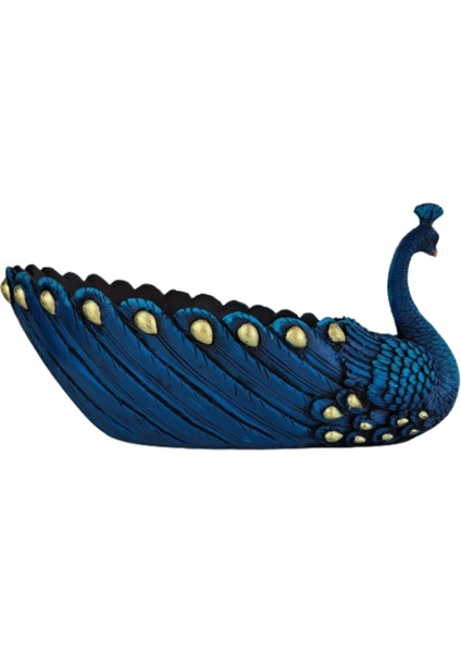 Tavus Zarafeti – Dekoratif Gondol Biblo & Şekerlik Saksı (27 x 14 Cm) modelleri