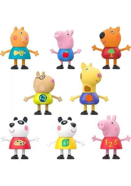 8 Figürlü Paket, ve George Pig, Peggi Panda, Mollie Mieze ve Daha Fazlası, 3 Yaş ve fiyatları