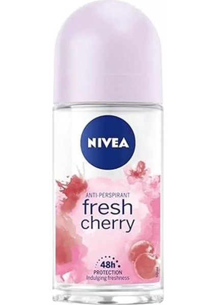 Kadın Roll On Deodorant Fresh Cherry, 48 Saat Anti-Perspirant Koruma, 50ML fiyatları