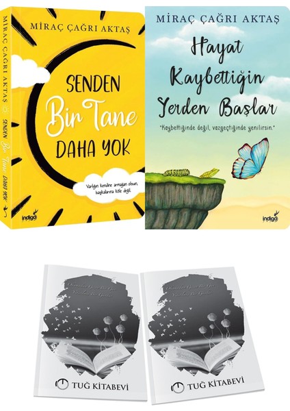 Senden Bir Tane Daha Yok ve Hayat Kaybettiğin Yerden Başlar + Hediyeli