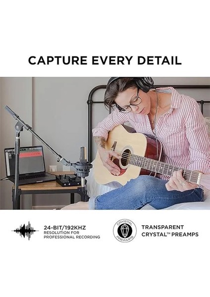 M-Audio AIR192X6 USB Midi Ses Arayüzü, Stüdyo Kalitesinde Kayıtlar Için, 2 Xlr ve Line Girişleri ve fiyatları