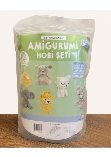 Mini Amigurumi Hobi Seti 6 Model Bir Pakette fiyatları