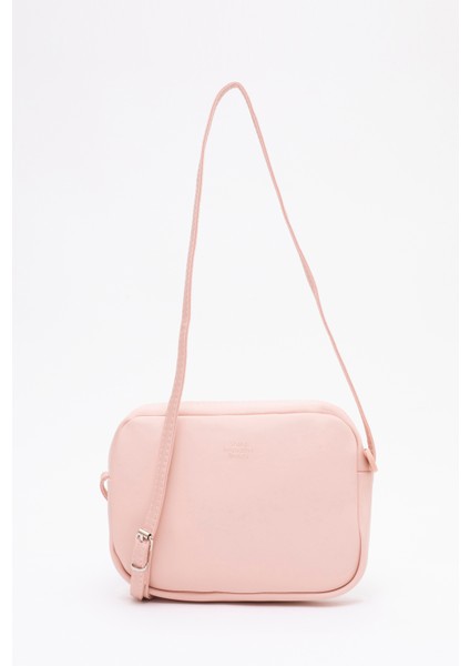 Pudra U23 Tek Fermuar Bölmeli Ayarlanabilir Çapraz Askılı Kadın Mini Urban Omuz Çantası U:16 E:20 G:5