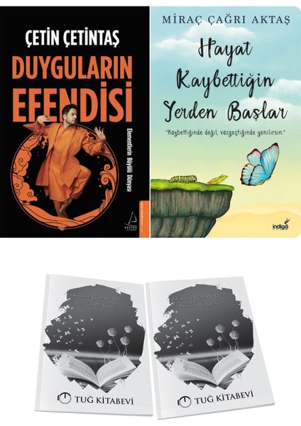 Duyguların Efendisi ve Hayat Kaybettiğin Yerden Başlar + Hediyeli