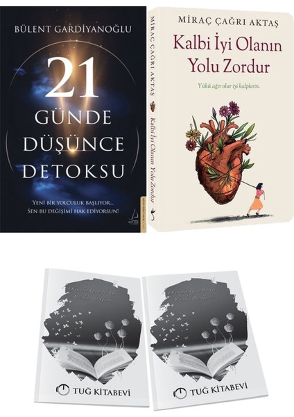 21 Günde Düşünce Detoksu ve Kalbi Iyi Olanın Yolu Zordur + Hediyeli