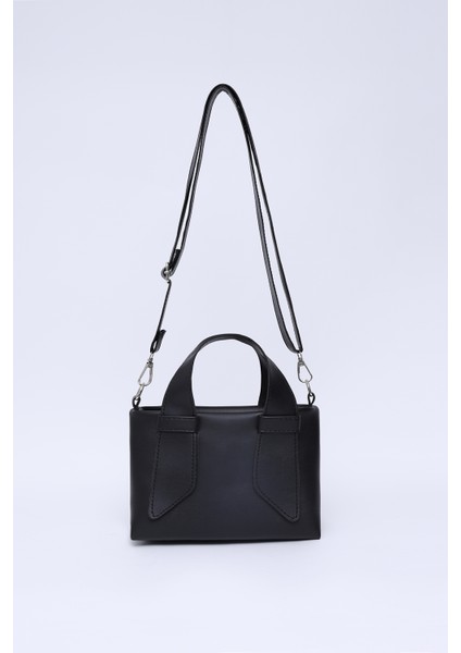 Siyah SHK60 Suni Deri, Tek Bölmeli, Fermuarlı, Ayarlanabilir Askılı, El, Kol Ve Omuz Çantası fırsatları