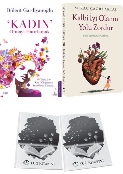 Kadın Olmayı Hatırlamak ve Kalbi Iyi Olanın Yolu Zordur + Hediyeli