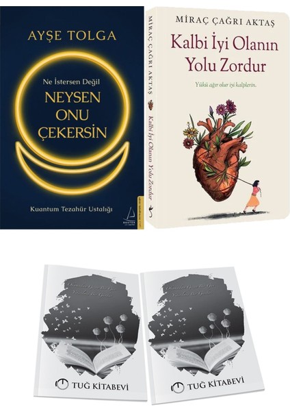 Ne Istersen Değil Neysen Onu Çekersin ve Kalbi Iyi Olanın Yolu Zordur + Hediyeli