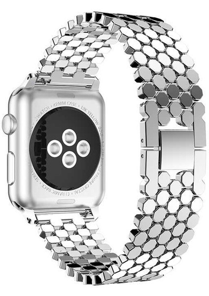 Watch 38MM Uyumlu Krd-30 Metal Kordon Cppl - Siyah modelleri