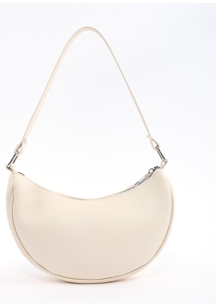 Krem SHK26 Tek Bölmeli Suni Deri El ve Omuz Çantası U:12 E:26 G:6 cm modelleri