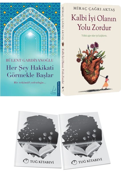 Her Şey Hakikati Görmekle Başlar ve Kalbi Iyi Olanın Yolu Zordur + Hediyeli