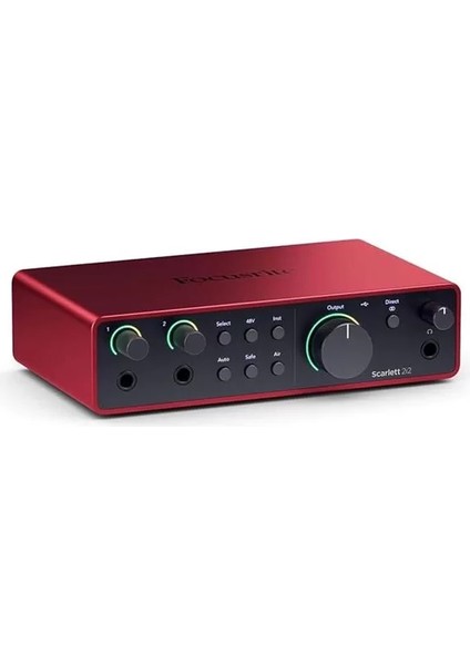 Scarlett 2ı2 Gen 4 Ses Kartı: Kayıt, Şarkı Yazma, Yayın ve Podcasting Için USB Audio
