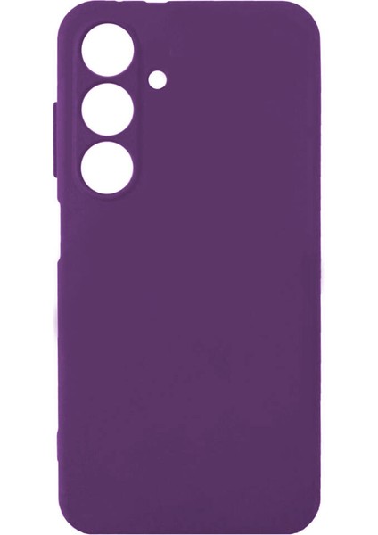 Galaxy S24 Kılıf Cppl Biye Silikon-Mor