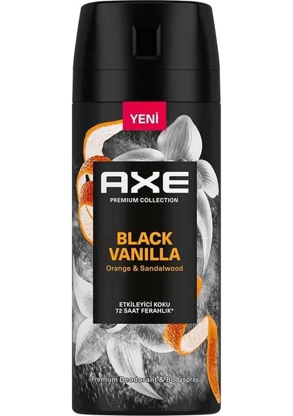 Premium Collection Erkek Sprey Deodorant Black Vanilla 150 ml