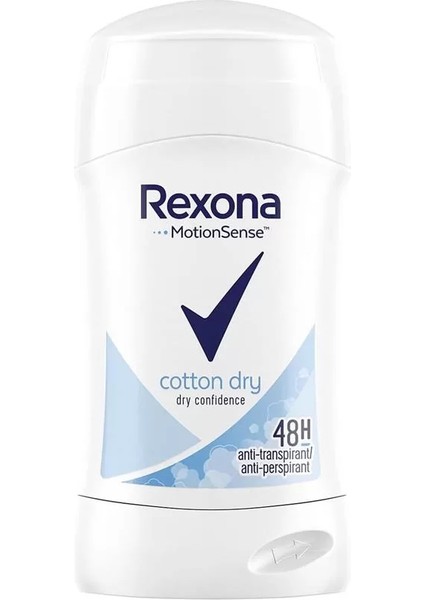 Motionsense Kadın Stick Deodorant Cotton Dry 40 ml