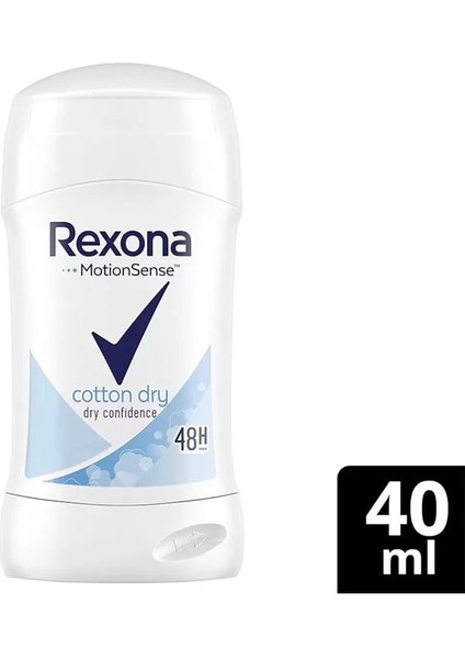 Motionsense Kadın Stick Deodorant Cotton Dry 40 ml fiyatları