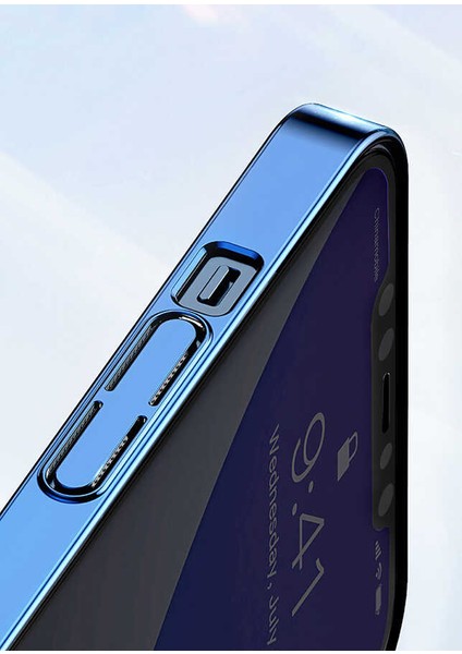 iPhone 12 Kılıf Cppl Pixel Kapak-Açık Mor modelleri