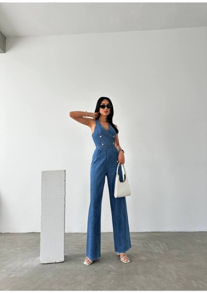 Tasarım Ithal Kot Tulum Denim Tulum fiyatları