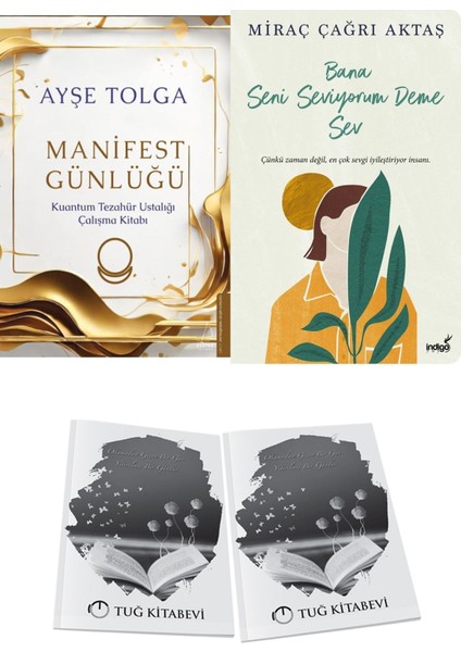 Manifest Günlüğü ve Bana Seni Seviyorum Deme Sev + Hediyeli
