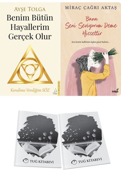 Benim Bütün Hayallerim Gerçek Olur ve Bana Seni Seviyorum Deme Hissettir + Hediyeli