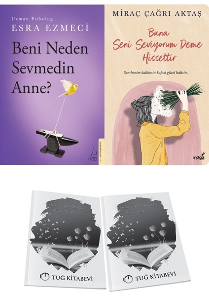 Beni Neden Sevmedin Anne? ve Bana Seni Seviyorum Deme Hissettir + Hediyeli