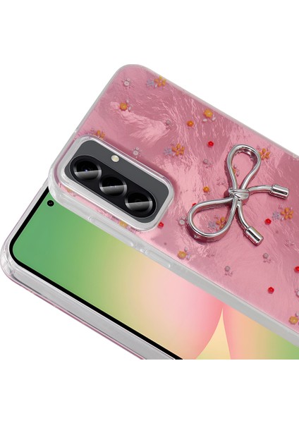 Galaxy A56 Kılıf Kamera Korumalı Figürlü Cppl Ponti Silikon Kapak - Açık Pembe fırsatları