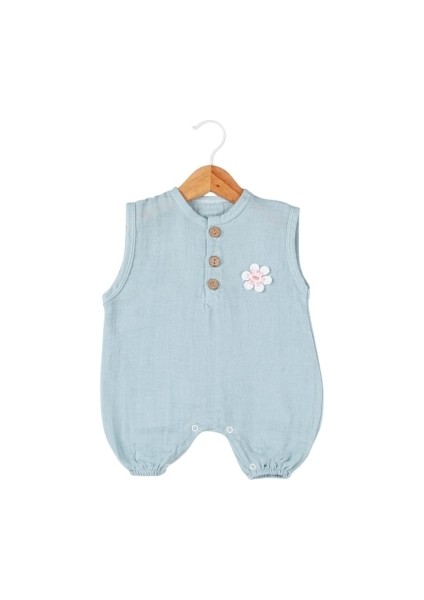 %100 Pamuk Müslin Çiçekli Bebek Tulum & Yazlık Müslin Romper modelleri