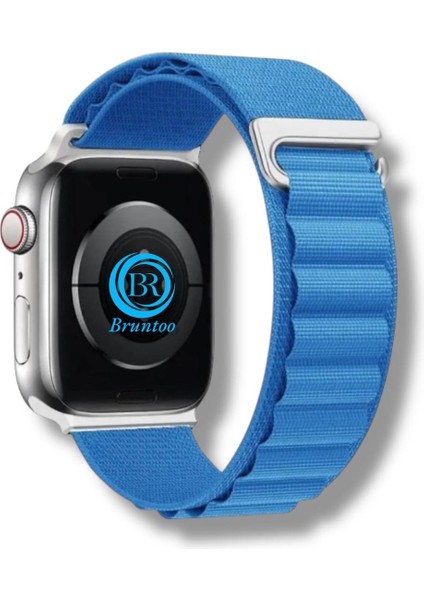 Apple Watch Series Ultra 10/9/8/7/6/5/4/se/3/2/1 49MM-46MM-45MM-44MM-42MM Uyumlu Alpine Loop Kordon