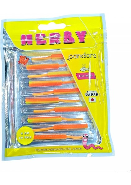 Pandora Herby Lrf Silicon Lemon&orange