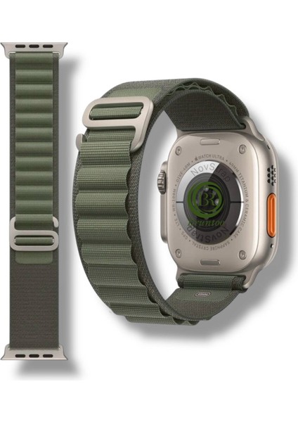 Apple Watch Series Ultra 10/9/8/7/6/5/4/se/3/2/1 49MM-46MM-45MM-44MM-42MM Uyumlu Alpine Loop Kordon
