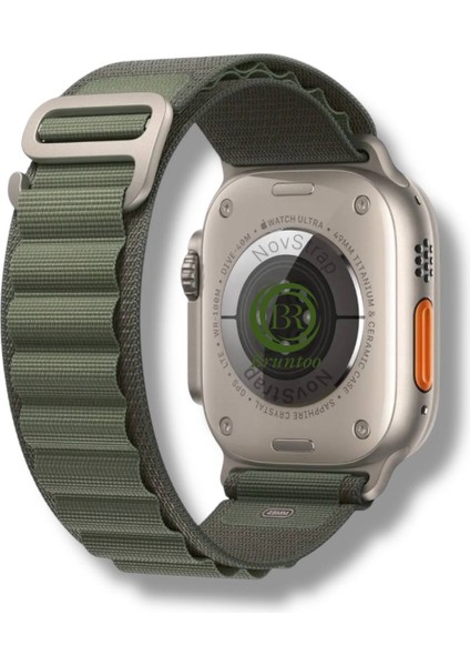 Apple Watch Series Ultra 10/9/8/7/6/5/4/se/3/2/1 49MM-46MM-45MM-44MM-42MM Uyumlu Alpine Loop Kordon modelleri