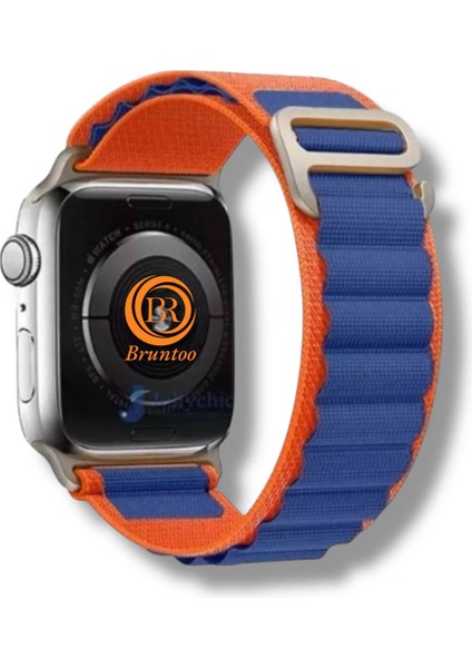 Apple Watch Series Ultra 10/9/8/7/6/5/4/se/3/2/1 49MM-46MM-45MM-44MM-42MM Uyumlu Alpine Loop Kordon