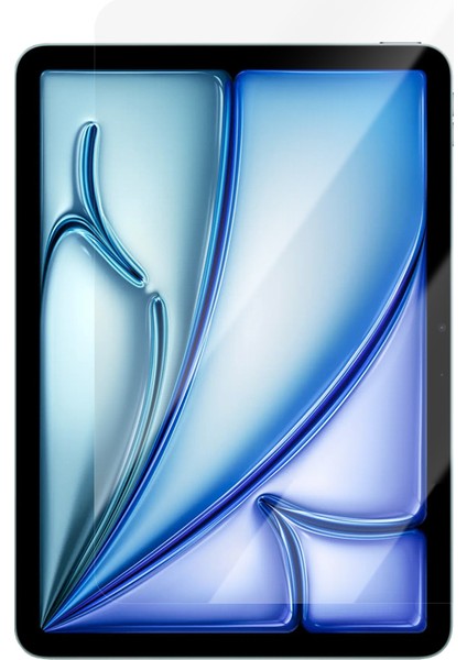 iPad Air 11 2024 Uyumlu Steel Shield Serisi Temperli Cam Ekran Koruyucu Kurulum Kitli