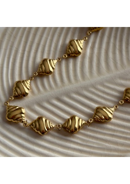 Gold Deniz Kabuğu Kolye fiyatları